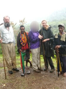 Regenwanderung als Beginn einer Freundschaft